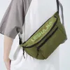 Bel çantaları gündelik büyük çanta unisex sokak hiphop fanny paketi göğüs yüksek kapakta naylon kemer kadın tasarımcı omuz 230920