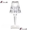 Lampes de table kartell usb rechargeable lampe sans fil acrylique cristal art pour chambre el salon bureau restaurant livraison directe ligh otz4u