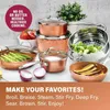 Pans 10 Piece Cookware Set Oven Safe Dishwasher - Elegant Pots &