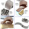 Watch Bands Replacement Watch Strap 16mm 18mm 20mm 22mm 24mm Stainless Steel ML Loop Meshed Watch Band Wrist Bracelet Fold Buckle Pins 230920
