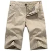 Shorts masculinos verão algodão casual calças curtas roupas de marca confortável carga bermuda masculina