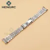 Watch Bands 20mm Metal Watchbands Bracelet Men 316L Stainless Steel Watch Band Women Fashion Watch Strap Deployment Clasp Buckle Accessories 230920