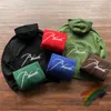 Erkek Hoodies Sweatshirts İşlemeli Yün Hoodie Kadınlar 1 1 Yüksek Kalite 2023FW Yama İş Zipper T230921