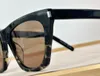 Designer Sunglasses For Men Women Summer Luxury 214 Avant-Garde Cat Eye Goggles Style Anti-Ultraviolet Retro Plate Plank Full Frame Fashion Glasses Random Box SL214