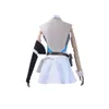 Anime Fairy Tail Lucy Heartfilia Cosplay Costume Magic Shooter Wig Open Back Dress Woman Sexy Kawaii Halloween Carnival Suit