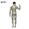 Catsuit-kostuums Kleur Cosplayer Carnaval Feestkostuum 3D Slang Bedrukt Catsuit Zentai Cosplaykostuum Fitness Spandex Jumpsuit Outfit voor volwassenen