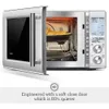 Combi Wave 3-in-1 magnetron, heteluchtfriteuse en broodroosteroven, geborsteld roestvrij staal