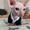 Cat Costumes Spring Summer homeWear Sphynx Cat clothes Sphinx hairless cat Outfits Kitty Anti Licking Kitten Spyinx clothes HKD230921