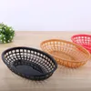 Dinnerware Sets 12 Pcs French Fries Hamburger Basket Fruit Plates Dessert Dishes Vegetable Tray Container Plastic Cookie Decorating Supplies