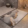 Tapis de bain Tapis de salle de bain de luxe tapis de bain de douche antidérapant Super absorbant tapis de sol à séchage rapide tapis de toilette paillasson tapis lavable 230921