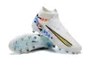 Herenvoetbalschoenen Kinderschoenen Stijgijzers Mercurial Voetbalschoenen Cleat turf 7 Elite 9 r9 V 4 8 15 XXV IX FG GX Amerikaanse voetballaars Enfant Jeugd Jongens Meisjes