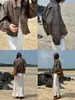 Klassische Pu-Chic-Pilot-Lederjacke für Damen 2023, Herbst, neuer Maillard-Vintage-Mantel-Trend