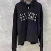 Erkek Hoodies Sweatshirts Yeni Margiela Hoodies Yüksek kaliteli dijital takvim baskılı yarım fermuarlı kazak sokak kıyafetleri erkek kadın sweatshirt t230921