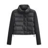 Women S Down Parkas Korean ciepły wyściełany żeńska puffer puffer pikowana w płaszczu Plush Streetwear Winter Jacket 230921