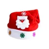 Beanie/Kafatası Kapakları Beanie/Skl 25 Noel Şapka Tatili ADTS Noel Uni Santa Beanie Party Malzemeleri Pamuk Pompom Kürklü Toplar Del Del Dhywu