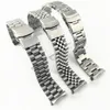 Watch Bands 20mm 22mm Stainless Steel Watchband Men Women Solid Curved End Metal Wrist Bracelet Band Accessories for Watch Strap 230921