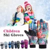 Skihandschoenen 6 14 jaar oud Cartoon Waterdicht Volledige vinger Snowboarden Wanten Skiën Accessoires 230920