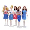 Artículos Kawaii, ropa de moda, atuendo de Yogo, vestido, juguetes para niños, accesorios para muñecas de 30 cm para Barbie DIY, juego para niñas, regalo de cumpleaños