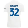 23 24 Bastoni Dimarco Soccer Jersey Barella Inters Dzeko S Lautaro Vidal Pavard 2023 2024 Thuram Football Shirt Calhanoglu Men Kit Frattesi Kids equpment