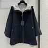 Gabardinas de mujer mezclas de lana nueva moda abrigos para hombre capa gabardina informal chaquetas de largo medio abrigos sueltos para mujer