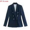 Damesjassen PF To Love Woman Casual Blazers Roze Wit FW Herfst Lente Straat Stijlvol Aankomst Rechte knop Effen Bovenkleding 230921