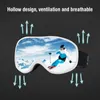 Skibrille Doppelschichten UV400 Antifog Große Maske Brille Skifahren Schnee Männer Frauen Snowboard Sonnenbrille Brillen 230920