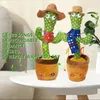 Bambole di peluche Casuali 1PC Cactus danzante Imparare a parlare 120 canzoni Bambola che si torce Morbido peluche che si dimena Registrando la bambola Accompagna un regalo carino e divertente 230921