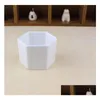 Plantadores Potes Cerâmica Bonsai Atacado Mini Porcelana Branca Flowerpots Fornecedores para Semeadura Succent Indoor Home Berçário Sn2254 Dr Dhysg