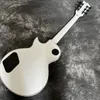 Ny vit elektrisk gitarr svart tillbehör professionell prestationsnivå