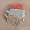 Sponges Scouring Pads Double Sided Kitchen Magic Cleaning Sponge Scrubber Dish Washing Towels Bathroom Brush Wipe Pad 5501 Q2 Drop Dhz2C