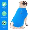 Dog Apparel Fleece Vest Cold Weather Pullover Cozy Jacket Winter Warm Puppy Clothes Pet Sweater With Leash Ring For Small Dogs