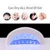 Nail Dryers SUNone 48W UV LED Lamp for Nails Professional Gel Polish Drying Lamp With 4 Gear Timer Smart Nail Dryer Manicure Equipment Tools 230921