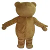 2019 Factory Outlets Teddy Bear Mascot Costume Cartoon Fancy Dress Fast Adult Size250C