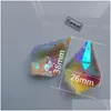 Ljuskrona Crystal Camal 5st 38mm K9 AB Color Glass Prisms Pendant Drop Suncatcher Lamp Belysningsdelar hängande dekorleveransljus