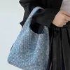 Venetaabottegs torba jodie ręcznie robiona torba dla kobiet 2024 Duża pojemność dojeżdżająca do pracy wszechstronne wiadro