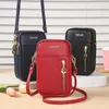 Schoudertassen Mobiele telefoon tas Dames Messenger Hangende nek Portemonnee Verticale handtas All-match Mini Kleine Crossbody