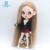 Doll Bodies Parts Cloths for Doll Fashion Multicolor Cardigan Skirt Skirt Jeans يناسب Blyth Azone OB22 OB24 الملحقات 230920