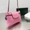 Borsa a tracolla da donna di lusso mini borse stilista con cerniera 8 colori 24995