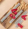 Conjuntos de ferramentas manuais profissionais Régua escalável para ferramentas de pica-pau Ttype Buraco Inoxidável Marcação de marcação Medidor de linha Carpinteiro Measur2385966