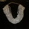 Chains Europe And The United States Are Full Of Exaggerated Multi-layer Necklaces. Minority Dress Party Design Feels Neck Chain