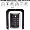 Dörrklockor 2x Video Doorbell Rain Cover Metal Door Bells Access Control Housing för tangentbordskontroller Intercom