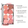 Blush Miss Rose 8 kleuren / set Blush Plate Natuurlijke kleurweergave Langdurige waterdichte naaktmake-up Koreaanse cosmetische blusher 230921