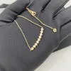 Collana in acciaio inossidabile Collane di design Gioielli in acciaio Donna Aumento Catene in oro Sier per uomo Collana di diamanti Gioielli Regalo della festa nuziale Spedizione gratuita s