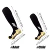 Protective Gear 1 Pair Sports Non Slip Grip Soccer Socks Breathable Knee High Towel Bottom Cycling Hiking Sport Training Long Football 230921