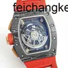 Richardmill Watch Milles Mekanik Otomatik Mingshe Hui Richardmillr RM011 Lotus F1 Team Mens 50 40mm