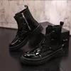 Sapatos de couro masculinos pretos, novos sapatos casuais baixos, formais, mocassins, zapatillas hombre 1aa55