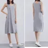 Casual Kleider Frauen Schwarz Sommer Kleid 2023 Polyester Kurzarm Oansatz Tops Lose Weibliche Straße Weiß