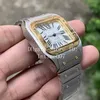 Orologio da donna di lusso in acciaio inossidabile 2813 Movimento automatico Cassa in argento meccanico Rivetti Bracciale Lady Sports Chiusura originale da polso335x