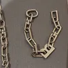 Hänge halsband modedesigner guld silver klassiska bokstäver tjockt halsband armband set toppkvalitet hip hop smycken kvinnor runway boho goth 230921