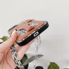Cas de téléphone de concepteur Elephant Cover Cuir Phonecases pour iPhone 14 13 Pro Max 13 Mini 12 Classic Print Coquille de protection à carreaux avec sangle